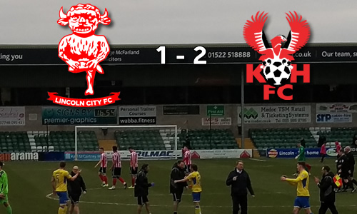 Harriers Not Dead Yet: Lincoln City 1-2 Harriers