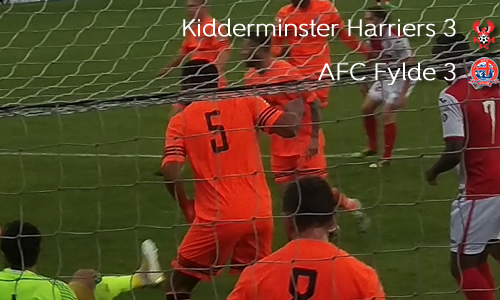 Honours Even In Thriller: Harriers 3-3 AFC Fylde