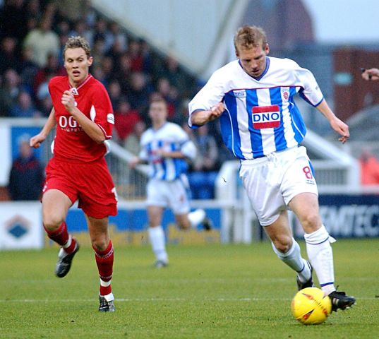 Ritchie Humphreys On His Way To Opening The Scoring