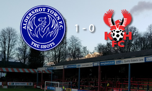 Harriers Slump Again: Aldershot Town 1-0 Harriers