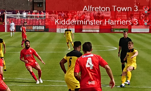 Two Points Dropped To Start Season: Alfreton Town 3-3 Harriers