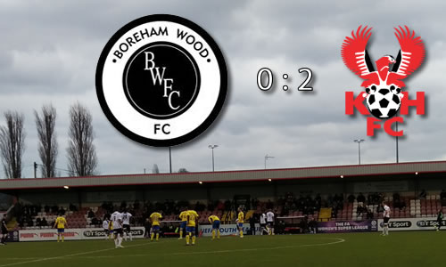 Harriers In Away Win Shocker: Boreham Wood 0-2 Harriers