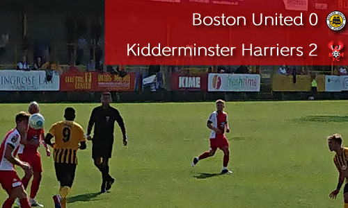 Defence Stands Firm For First Away Win: Boston United 0-2 Harriers