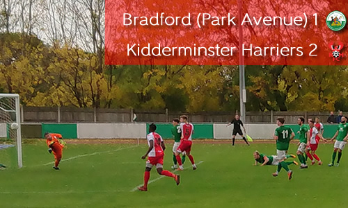 Late Smash-and-Grab Steals Points: Bradford (Park Avenue) 1-2 Harriers