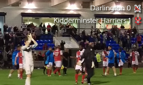 Harriers Continue Solid Start: Darlington 0-1 Harriers