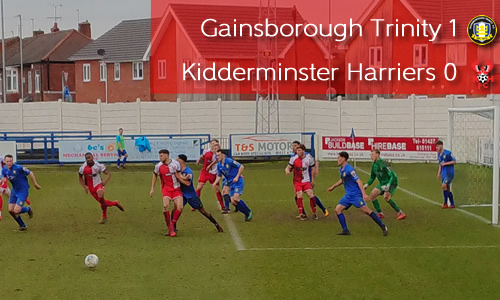 Harriers Hit By Another Late Stunner: Gainsborough Trinity 1-0 Harriers