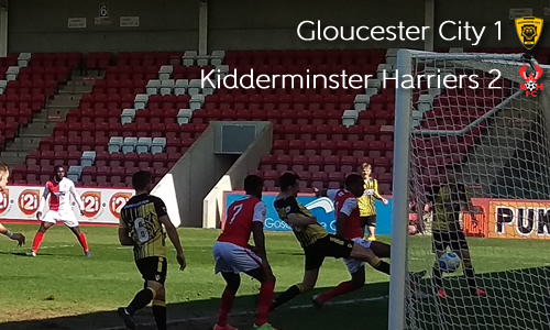 Harriers Keep Pressure On Leaders: Gloucester City 1-2 Harriers