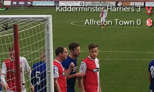 Harriers Bounce Back With Vital Win: Harriers 3-0 Alfreton Town