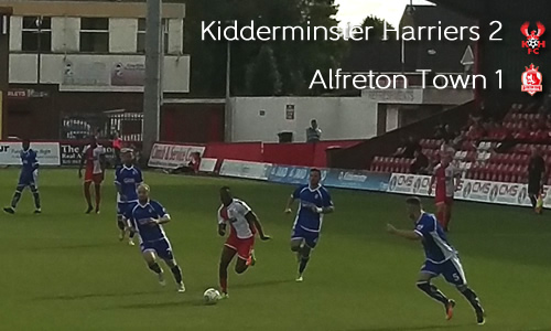 Quick Fires Double Fires Harriers: Harriers 2-1 Alfreton Town