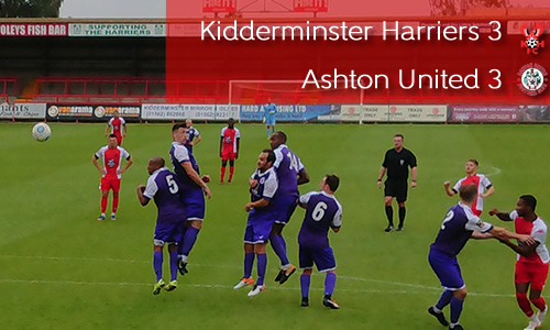 Another Draw For Harriers: Harriers 3-3 Ashton United