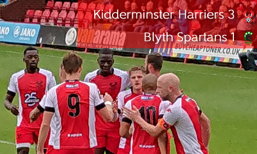 Unbeaten Start Continues: Harriers 3-1 Blyth Spartans