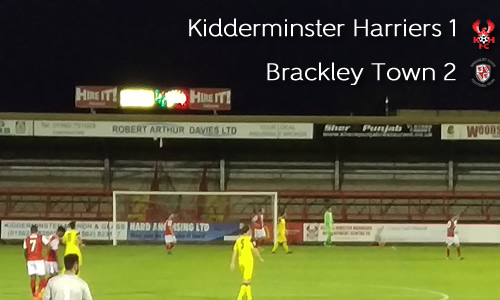 Brackley Burst Harriers Bubble: Harriers 1-2 Brackley Town