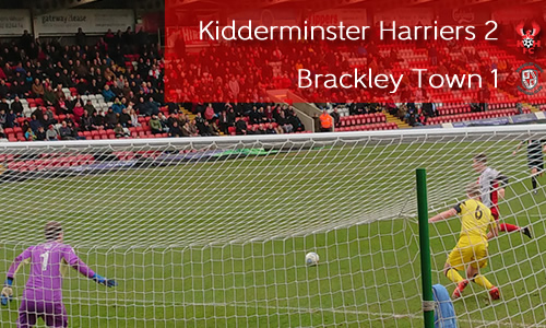 Tables Turned, Harriers Come From Behind: Harriers 2-1 Brackley Town