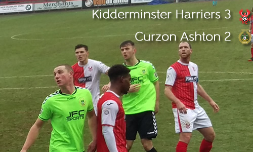 Sleepy Harriers Nearly Throw Away Win: Harriers 3-2 Curzon Ashton