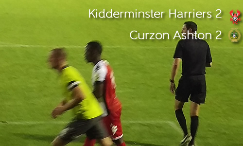 Late Leveller Denies Harriers: Harriers 2-2 Curzon Ashton