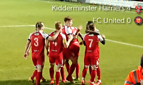 Second Half Blast Sees Off United: Harriers 4-0 FC United