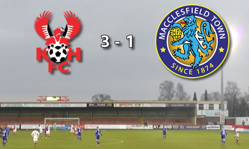 Harriers Breeze Past Silkmen: Harriers 3-1 Macclesfield Town