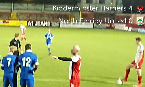 Straightforward Win Against Strugglers: Harriers 4-0 North Ferriby United