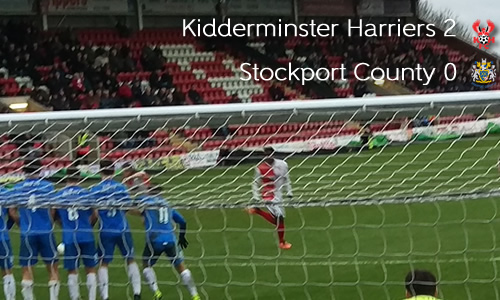Harriers Stand Strong To Defeat Rivals: Harriers 2-0 Stockport County