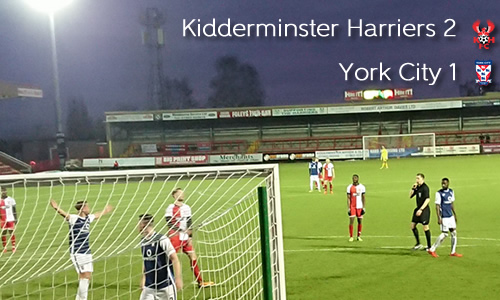 Holders Dumped Out Of Trophy: Harriers 2-1 York City