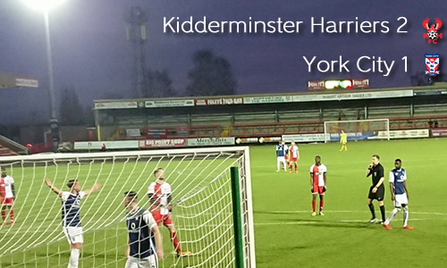 Holders Dumped Out Of Trophy: Harriers 2-1 York City