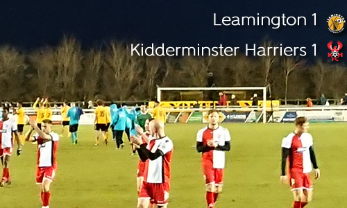 Old Boy Puts The Brakes On Harriers: Leamington 1-1 Harriers