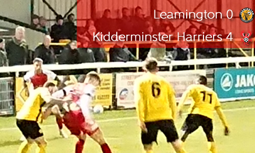 Rampant Harriers Put The Brakes On Leamington: Leamington 0-4 Harriers