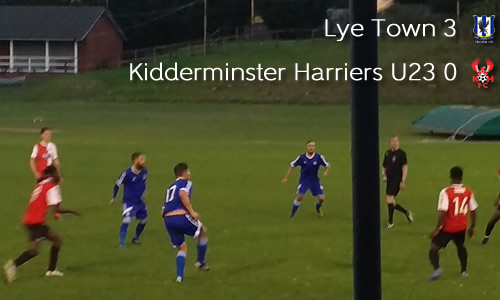 Under-23s Defeated In Feisty Friendly: Lye Town 3-0 Harriers U23