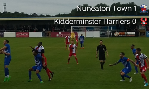 Lacklustre Harriers Continue To Fire Blanks: Nuneaton Town 1-0 Harriers