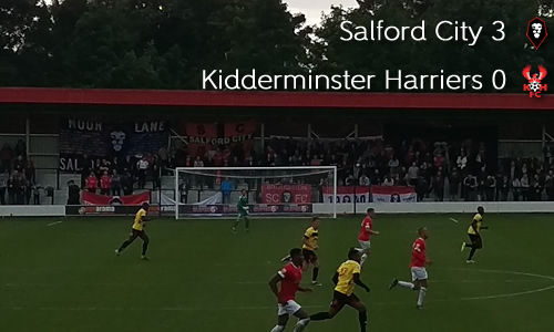 Another Salford Shocker For Harriers: Salford City 3-0 Harriers