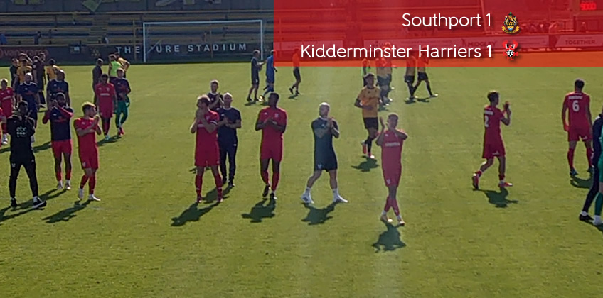 Harriers Battle To A Draw: Southport 1-1 Harriers
