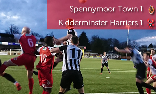 Penalty Denies Harriers A Win: Spennymoor Town 1-1 Harriers