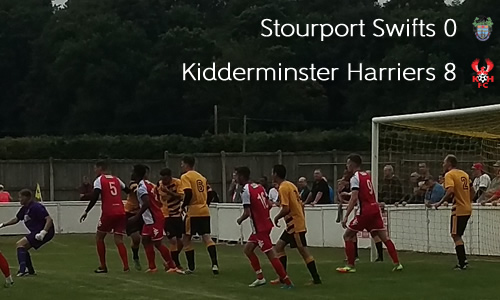 Swifts Blown Away: Stourport Swifts 0-8 Harriers