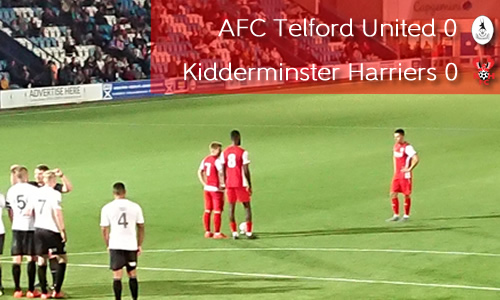 Derby Disappointment For Harriers: AFC Telford United 2-0 Harriers