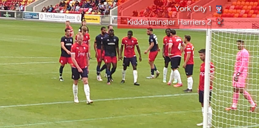 Harriers Off To A Flyer: York City 1-2 Harriers
